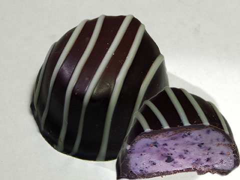 Photo of See’s® Blueberry Truffle